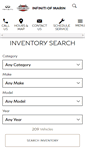 Mobile Screenshot of infinitimarin.com